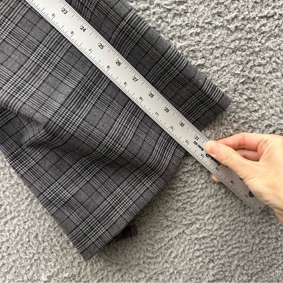 J.Crew Pleated Trouser Pants Plaid Academia Preppy Workwear Office Women 22 x 31 - Picture 7 of 8